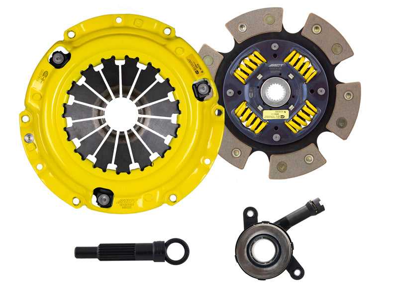 ACT, ACT 08-17 Mitsubishi Lancer GT / GTS HD/Race Sprung 6 Pad Clutch Kit