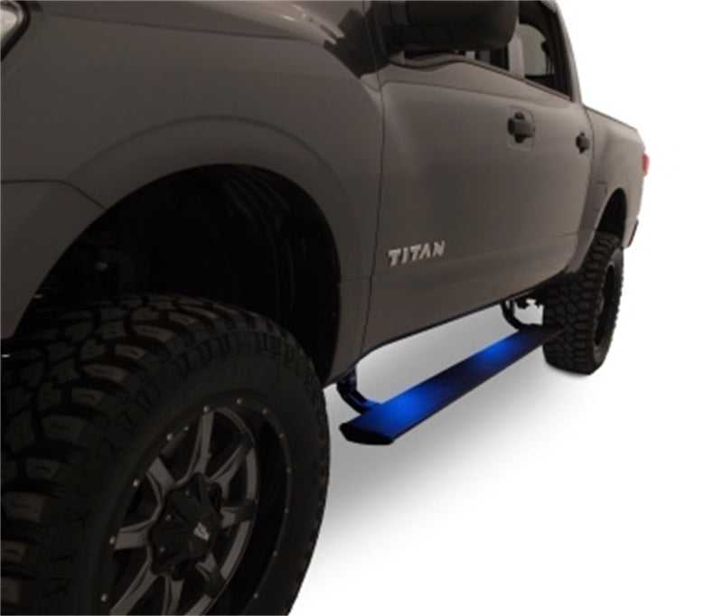 AMP Research, AMP Research 16-18 Nissan Titan All Cabs PowerStep - Black