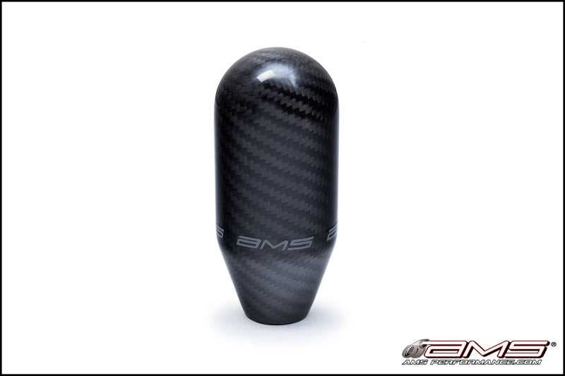 AMS, AMS Performance 01-07 Mitsubishi EVO VII/VIII/IX/X 5 Speed Carbon Fiber Shift Knob w/Logo