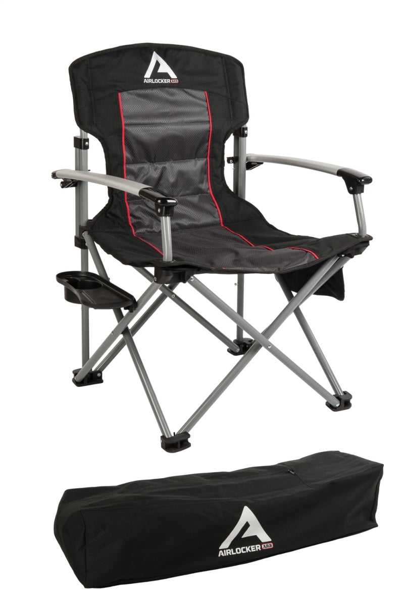 ARB, ARB Airlocker Chair W/Table Blk - Pair