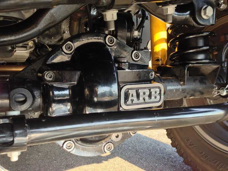 ARB, ARB Diff Cover Blk Ford 8.8