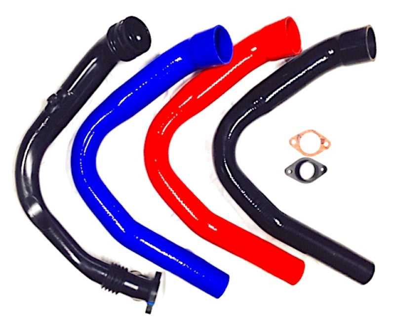 AVO, AVO 15+ Subaru WRX / 13+ Subaru Forester Silicone Inlet Hose Kit - Black