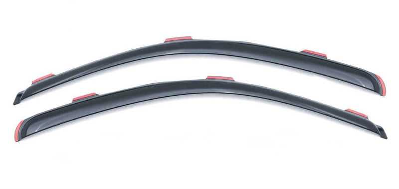 AVS, AVS 02-08 Dodge RAM 1500 Standard Cab Ventvisor In-Channel Window Deflectors 2pc - Smoke