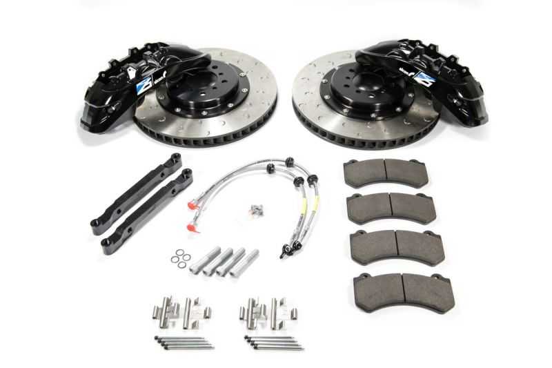 Alcon, Alcon 2009+ Nissan GT-R R35 412x36mm Rotor Sky Blue 6 Piston Caliper RC6 Front Axle Kit