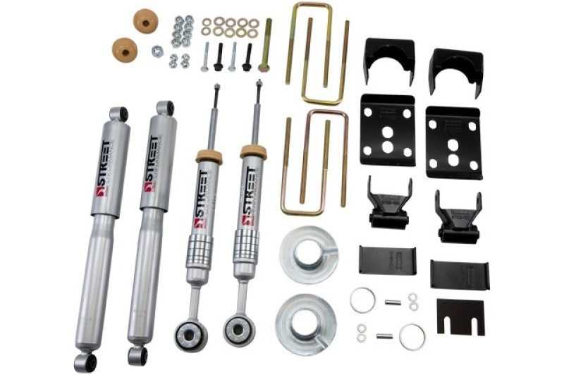 Belltech, Belltech 09-13 Ford F150 Reg Cab 2WD Short Bed Lowering Kit w/SP Shocks 1 or 3in F/5.5in R Drop